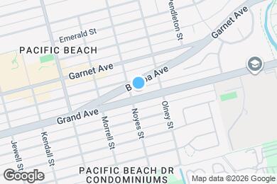 Map image of the property - 2118 Grand Ave