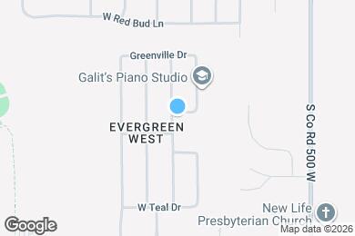 Map image of the property - 8605 Shamrock Ln