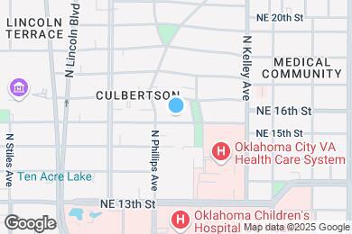 Map image of the property - 821 NE 16th St