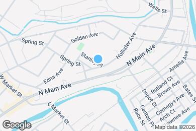 Map image of the property - 2115 Hollister Ave