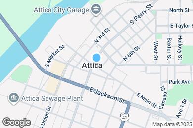 Map image of the property - 103 N Perry St