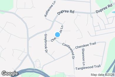 Map image of the property - 850 Cherrydale Ln
