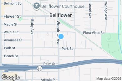 Map image of the property - 17030 Woodruff Ave