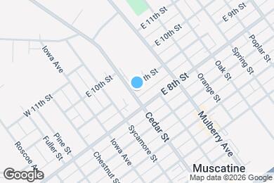 Map image of the property - 815 Cedar St