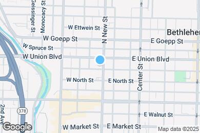 Map image of the property - 731 N New St