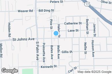 Map image of the property - 2908 Saint Johns Ave