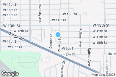 Map image of the property - 2020 Palafox St