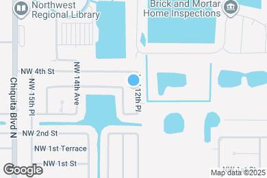Map image of the property - 312 NW 12th Pl
