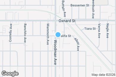Map image of the property - 5854 Woodman Ave