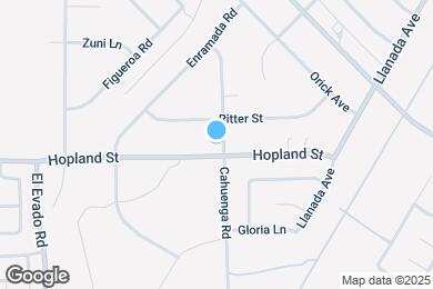 Map image of the property - 14842 Hopland St