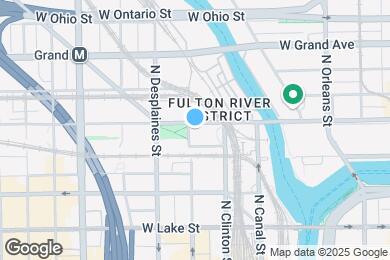 Map image of the property - 585 W Kinzie St