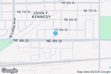 Map image of the property - 504 N Bath Ave