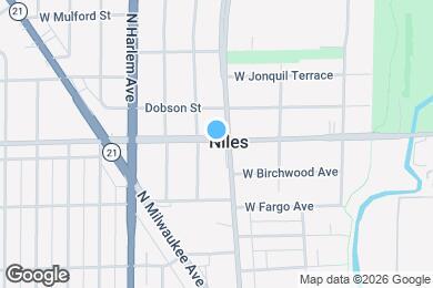 Map image of the property - 7562 N Waukegan Rd