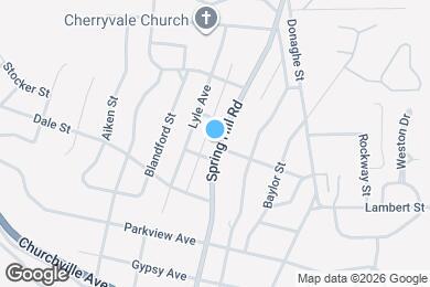 Map image of the property - 1206 Spring Hill Rd