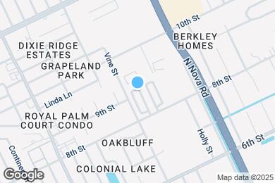 Map image of the property - 841 W Colonial Cir