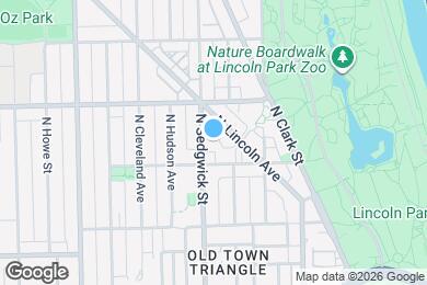 Map image of the property - 1921 N Sedgwick St