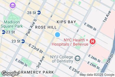 Map image of the property - 213 E 26th St