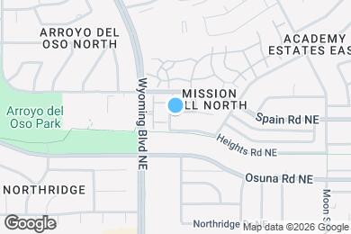 Map image of the property - 8420 Chambers Ct NE