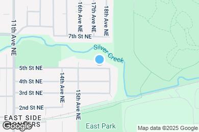Map image of the property - 1531 5th St NE