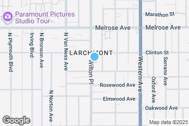 Map image of the property - 522 N Wilton Pl