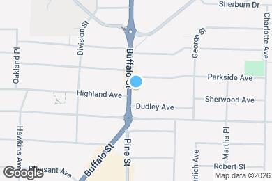 Map image of the property - 297 Buffalo St
