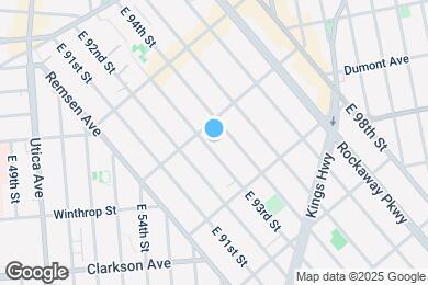 Map image of the property - 205 E 95th St