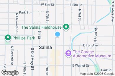 Map image of the property - 116 N Santa Fe Ave