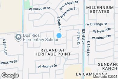 Map image of the property - 8423 W Hamster Ln