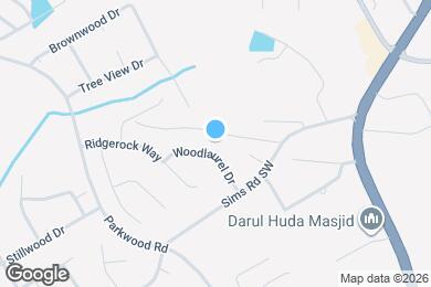 Map image of the property - 3386 Woodlaurel Dr