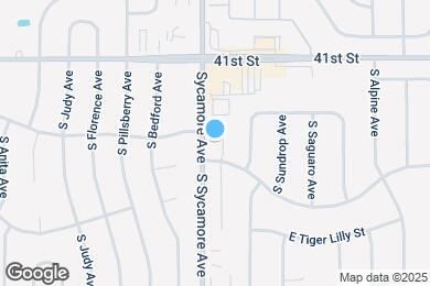 Map image of the property - Prairie Gardens Apartments