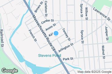 Map image of the property - 29 Whitman St