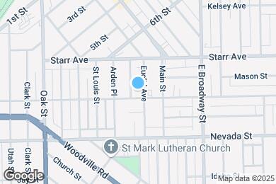 Map image of the property - 752 Euclid Ave
