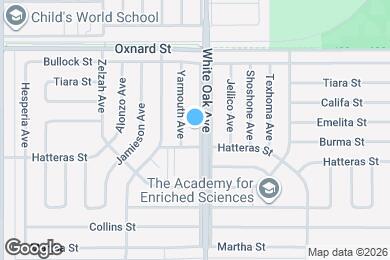 Map image of the property - 5849 White Oak Ave