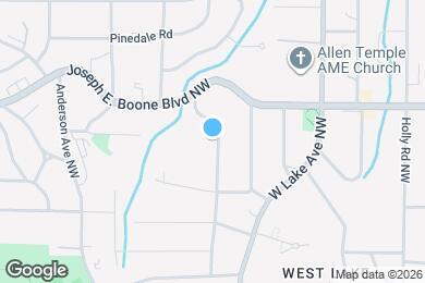 Map image of the property - Room in Duplex on Whitaker Cir NW