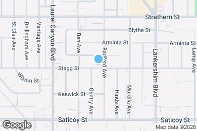 Map image of the property - 11911 Stagg St