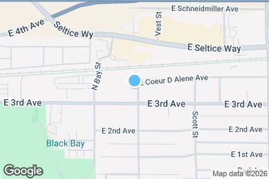 Map image of the property - 311 N Handy St