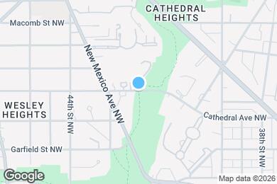 Map image of the property - 4200 Cathedral Ave NW