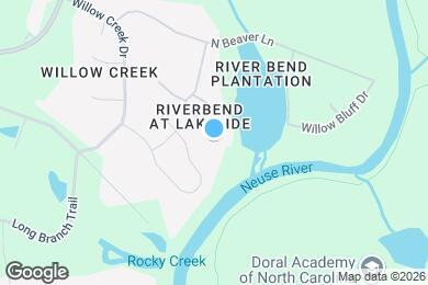Map image of the property - 6010 River Lake Cir