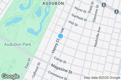 Map image of the property - 1115 Henry Clay Ave