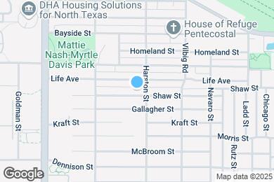 Map image of the property - 1917 Shaw St