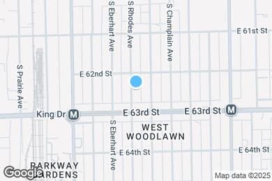 Map image of the property - 6225 S Rhodes Ave