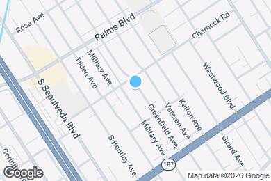 Map image of the property - 3621 Greenfield Ave