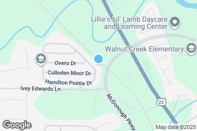 Map image of the property - 327 Hamilton Pointe Dr