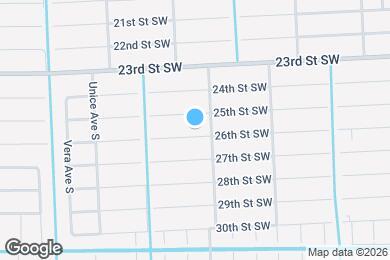 Map image of the property - 3404 26th St SW
