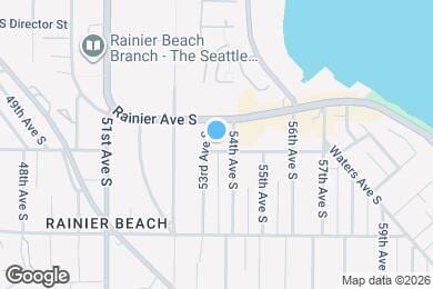 Map image of the property - 5306 S Fletcher St