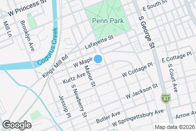 Map image of the property - 213 Kurtz Ave