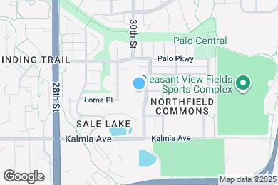Map image of the property - 3681 Paonia St
