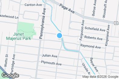 Map image of the property - 6905 Raymond Ave