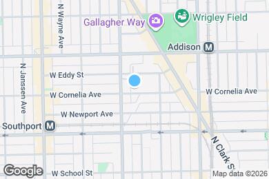 Map image of the property - 1140 W Cornelia Ave