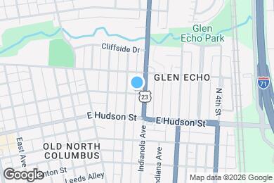 Map image of the property - 358 E Duncan St